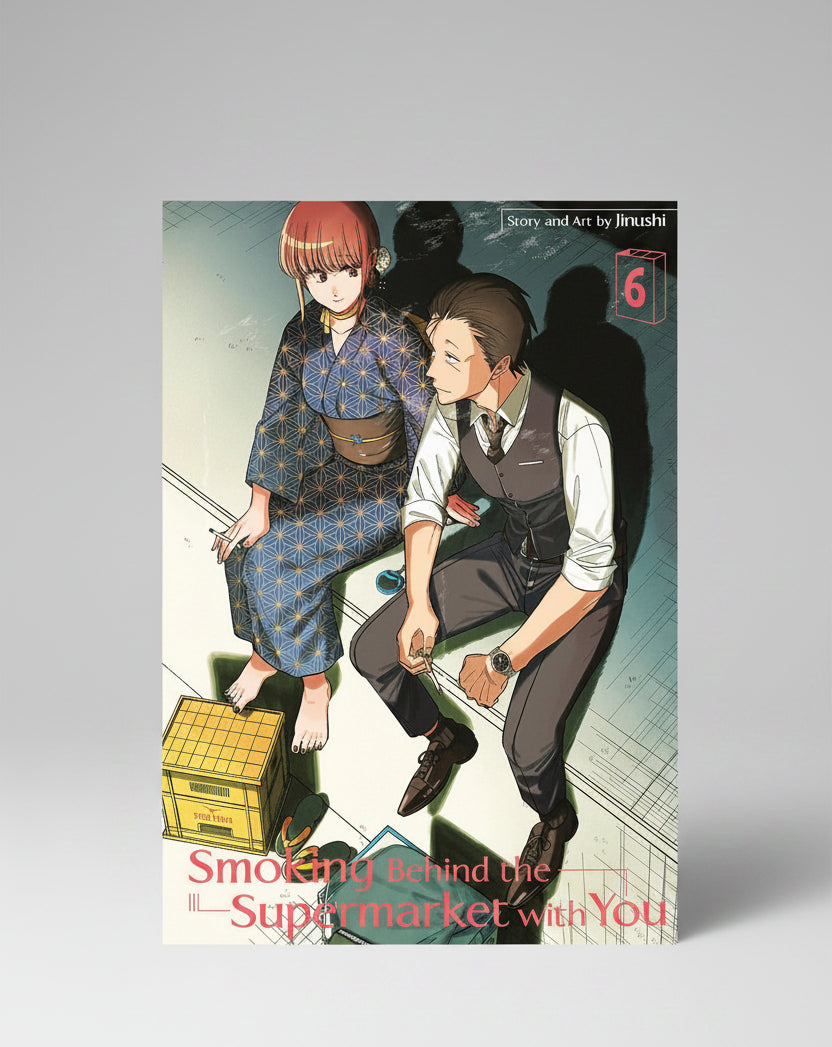 Smoking Behind the Supermarket with You Manga Series 6 Book Collection Set (Vol.1 to Vol.6) Paperback