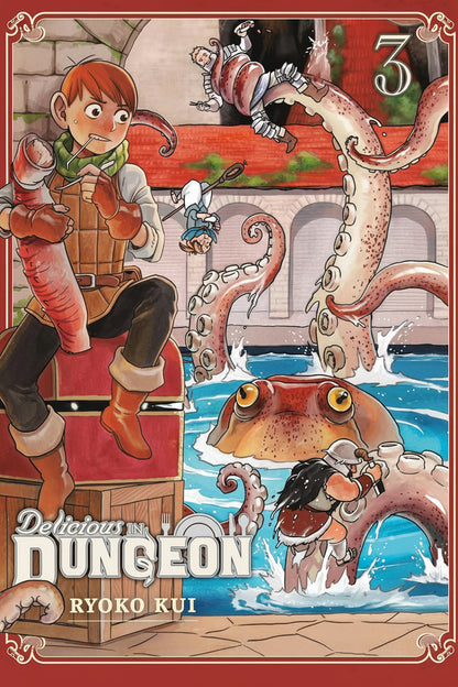 Delicious in Dungeon Vol 3 By Ryoko Kui (Paperback)
