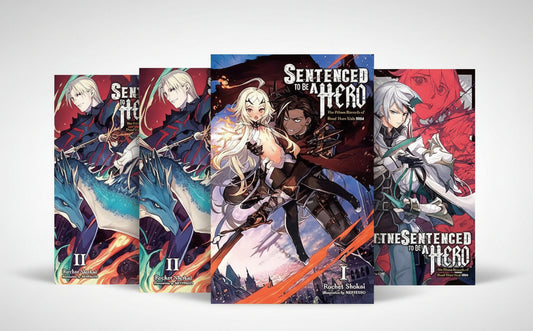 Sentenced to Be a Hero (Light Novel) Combo Vol 1- 5 By Rocket Shokai