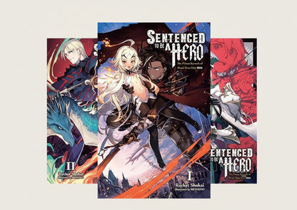 Sentenced to Be a Hero (Light Novel) Combo Vol 1- 5 By Rocket Shokai