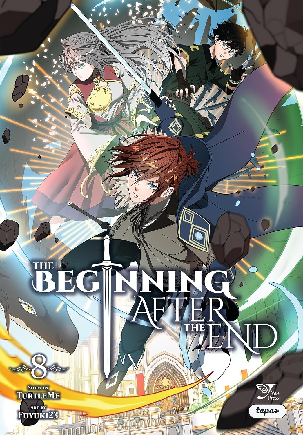 The Beginning After the End, Vol 8 By Erin Hickman (Comic)
