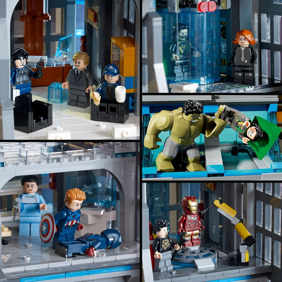 LEEGO Marvel Avengers Tower 75905 Building Blocks for 18+