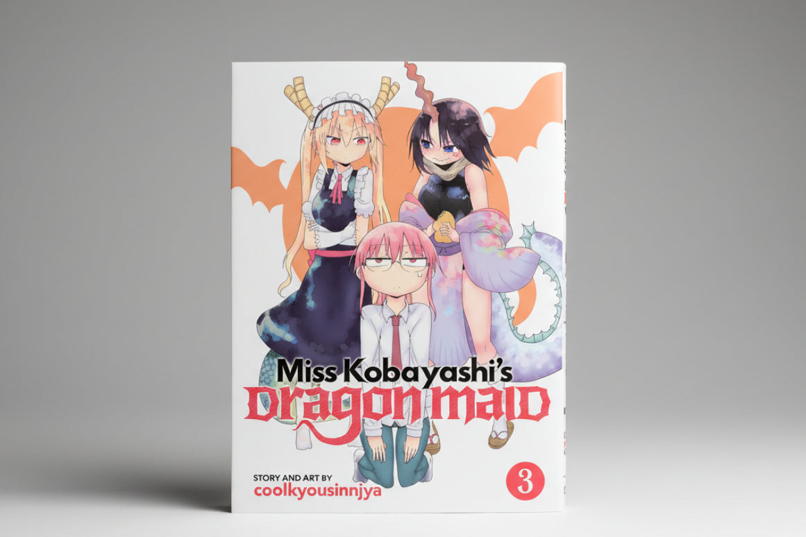 Miss Kobayashi's Dragon Maid Vol 3 By Coolkyousinnjya (Paperback)