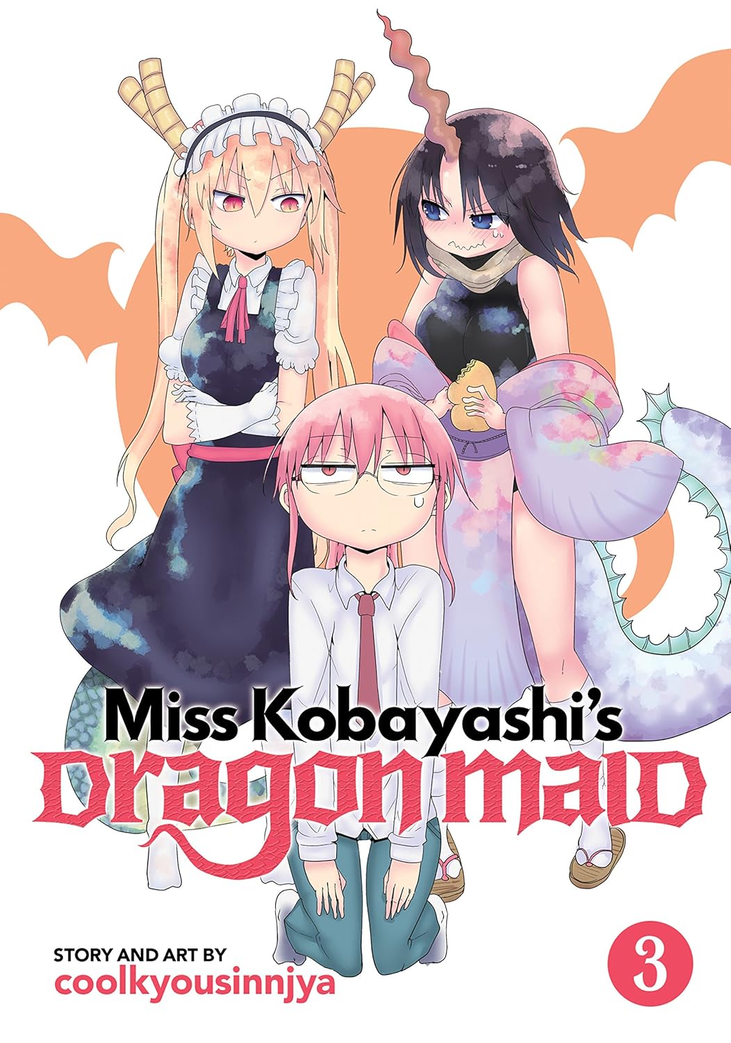 Miss Kobayashi's Dragon Maid Vol 3 By Coolkyousinnjya (Paperback)