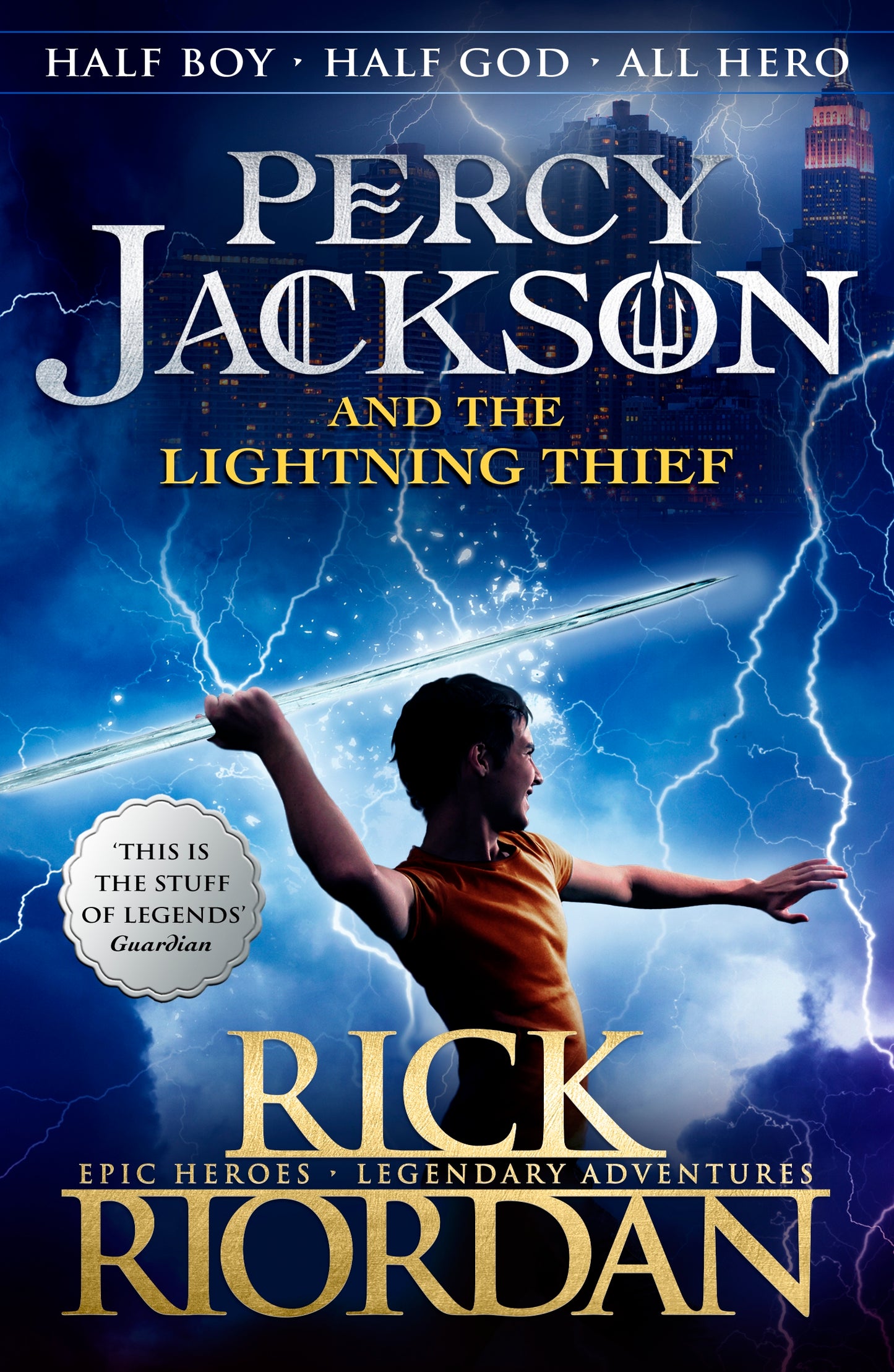 Percy Jackson And The Lightning Thief (Book 1) By Rick Riordan (Paperback)