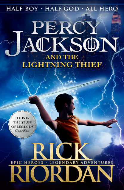 Percy Jackson And The Lightning Thief (Book 1) By Rick Riordan (Paperback)