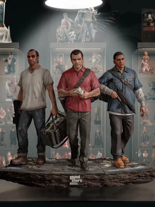 Grand Theft Auto V – 1/6 Scale Resin Statue by Tibs 3D Studio – Premium Collector Edition