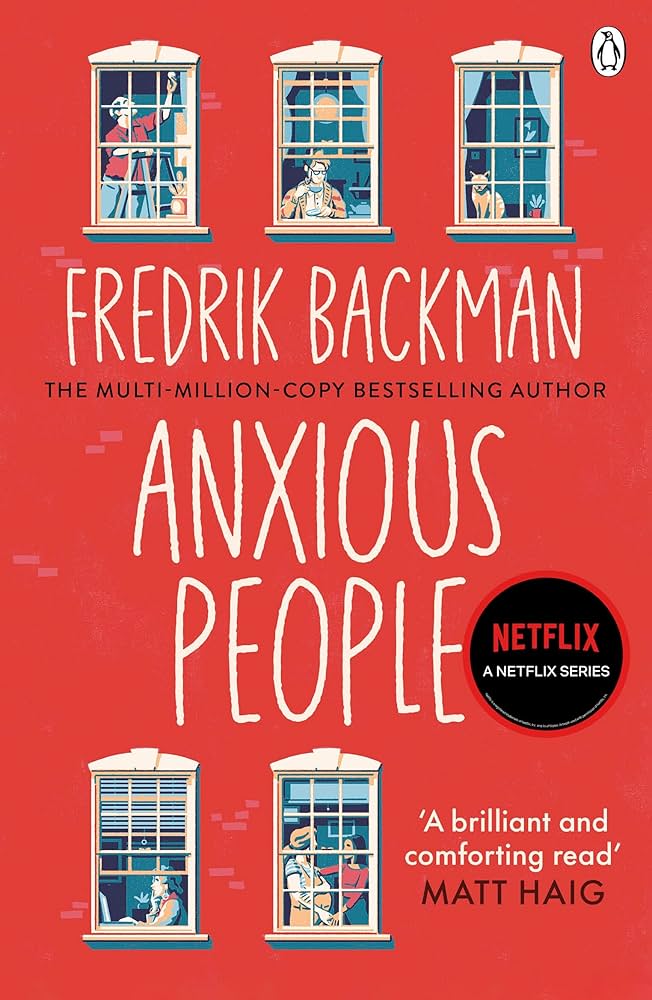 [COMBO] Fredrik Backman 3 Books: Anxious People, Bear Town, Us Against You