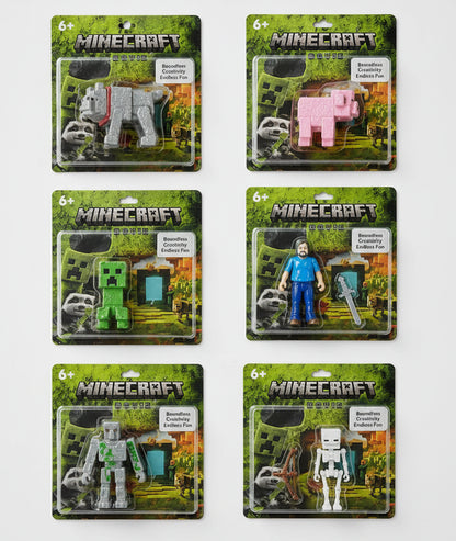 Minecraft House set of 6 Single pcs Figures