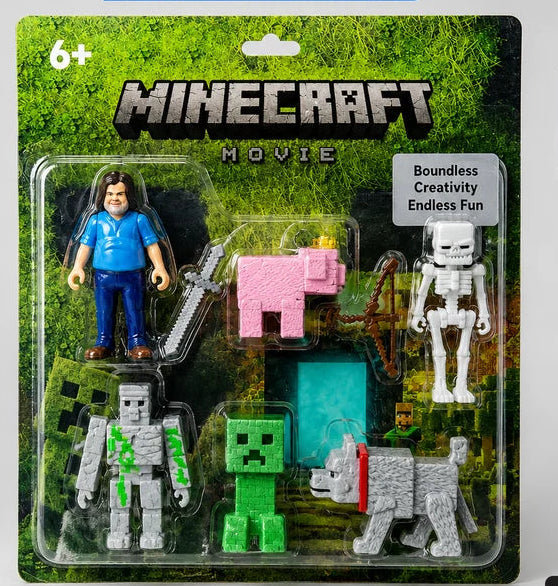 Minecraft Trending Set of 6 Action Figures Limited Edition