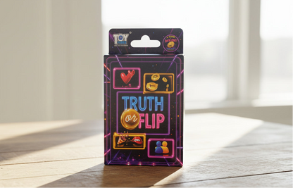 Truth or Flip Trending party Games - Card Games Pack of 3