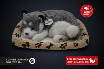 Cute Dog with realistic waving tale & Sound