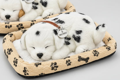 Sleeping Cute Puppy Dog Stuffed Plush Toy, Car Dashboard, Home Decor
