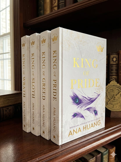 [COMBO] Ana Huang 4 Books: King of Pride, Greed, Wrath and Sloth