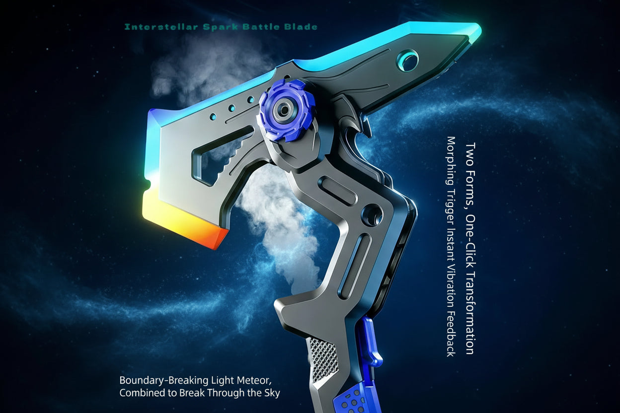 Dual Axe Blade with Mist Spray-One Button Switching limited edition (imported)