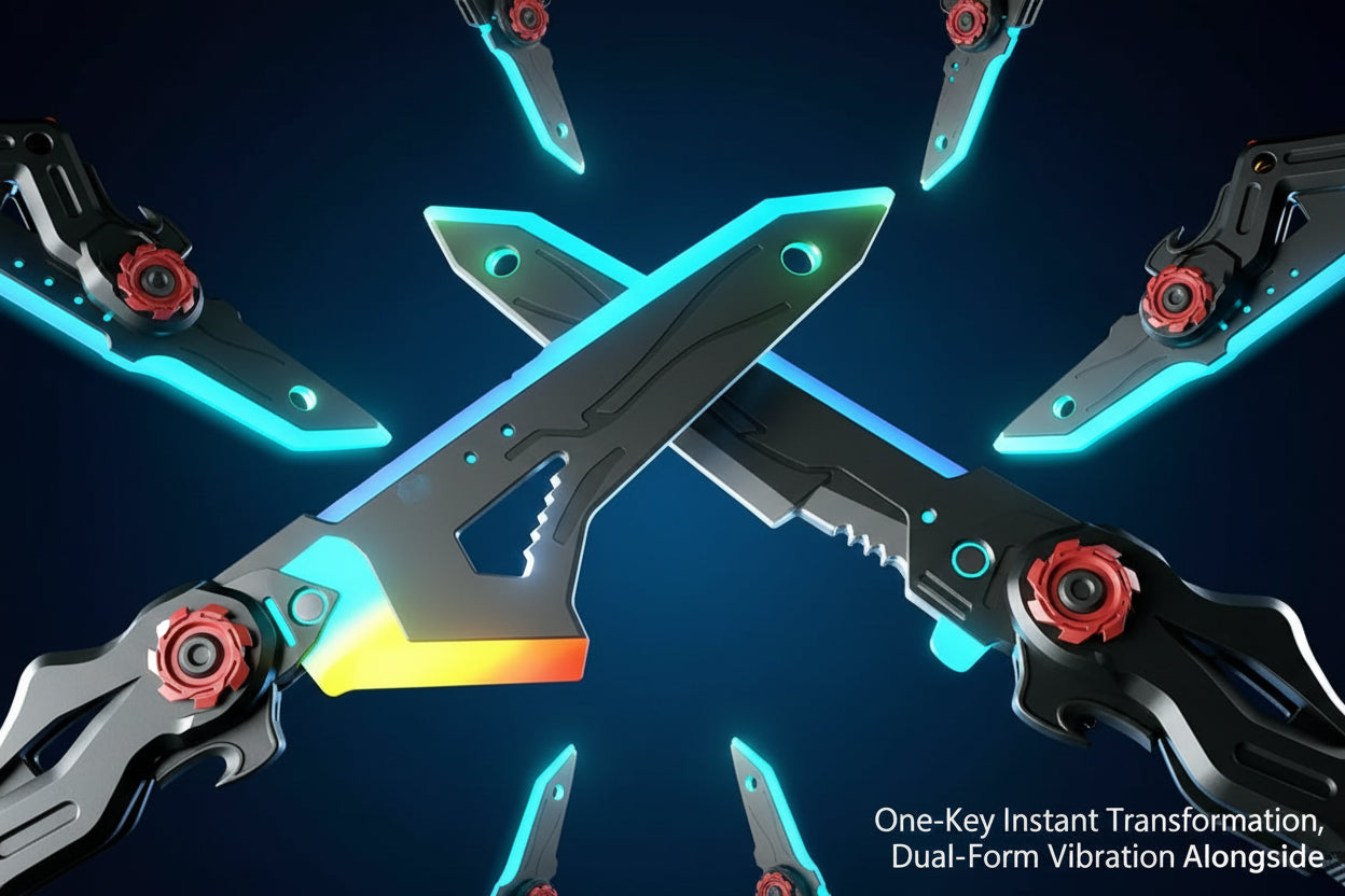 Dual Axe Blade with Mist Spray-One Button Switching limited edition (imported)