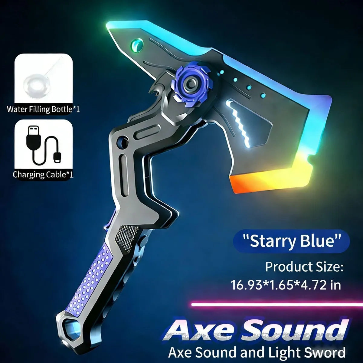 Dual Axe Blade with Mist Spray-One Button Switching limited edition (imported)