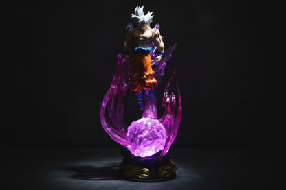 Dragon Ball Super Son Goku Ultra Instinct with Light Action Figure 25cm