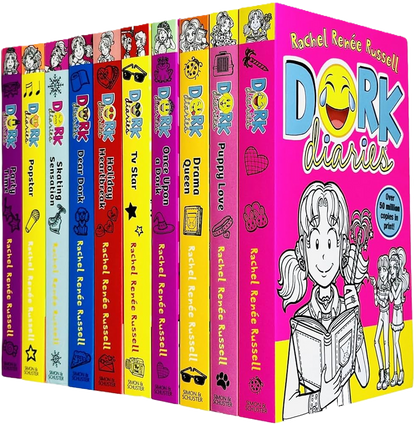 Dork Diaries Boxed Set (1-10) by Rachel Renee Russell