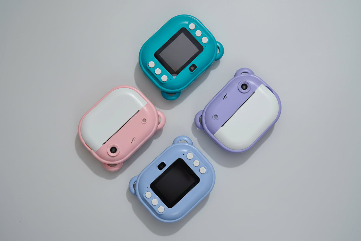 Instant Print Camera Front and Back Camera Instant Print Photo Perfect Gifts for Girls/ Boys