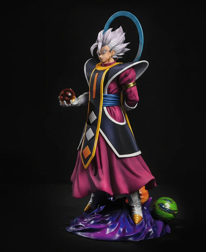 DBZ Grand Priest Goku PVC Anime Action Figure Collectible Statue 37cm