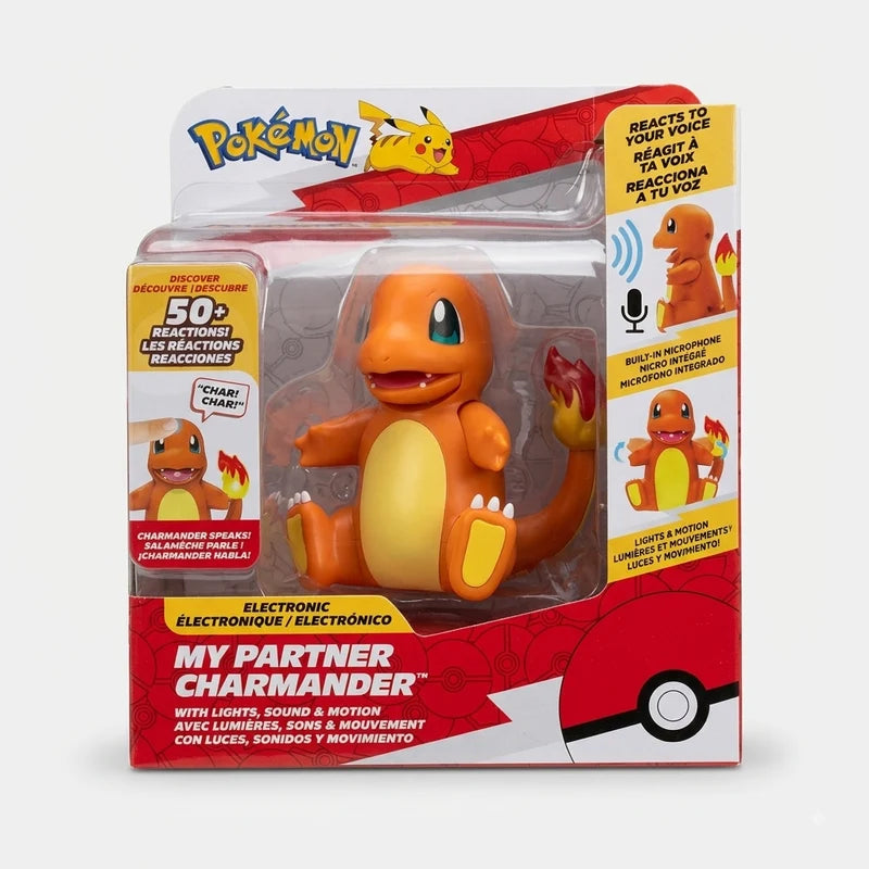 Pokemon Interactive My Partner Charmander- Reacts to Touch & Sound, Over 50 Different Interactions with Movement and Sound