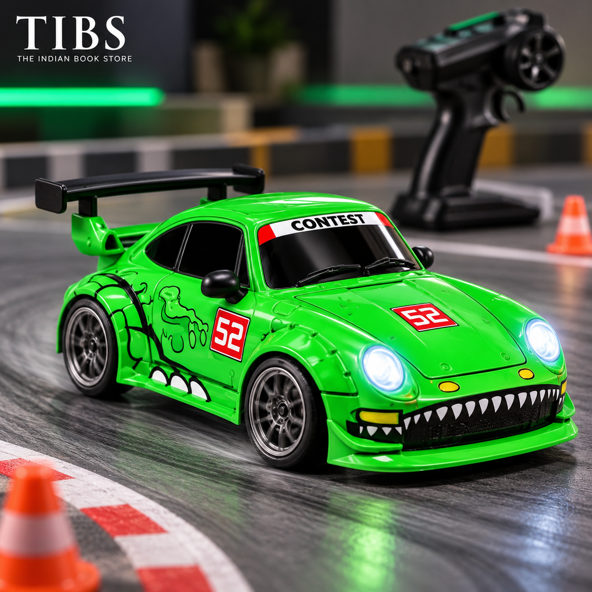 1:24 Q Drift RC Racing Porsche 993 – Livery Green