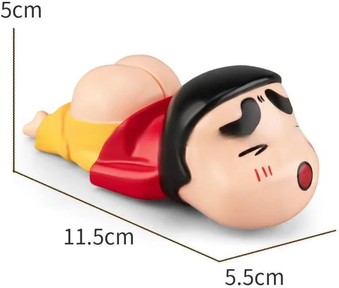 Shin-chan Lying Down Susu Butt Prank Toy