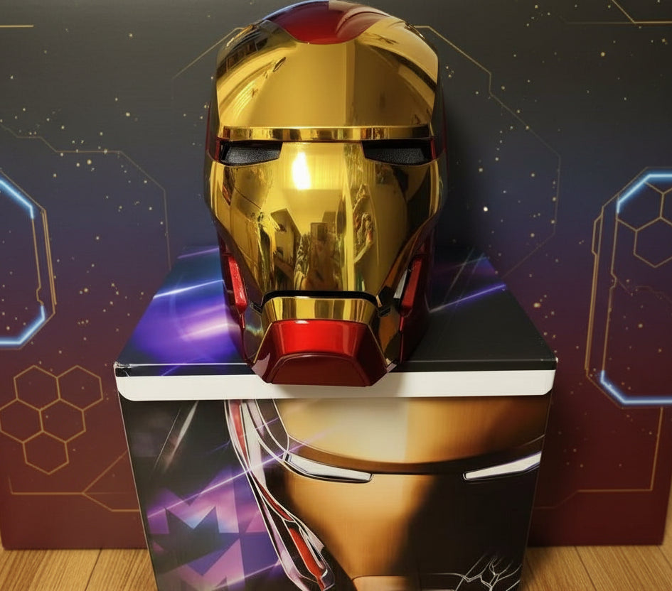 Mk50 Iron Man Party Mask Voice Control Deformation Electric Iron Man Mask Helmet (Limited Edition)