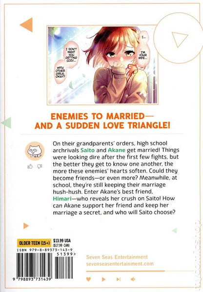 I Got Married to the Girl I Hate Most in Class Vol. 2 by Amano Seiju