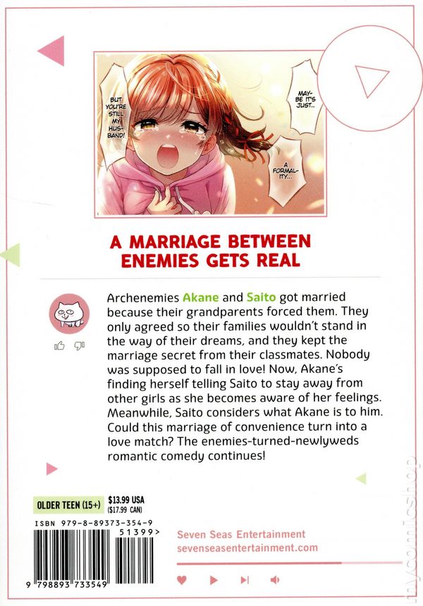 I Got Married to the Girl I Hate Most in Class Vol. 3 by Amano Seiju