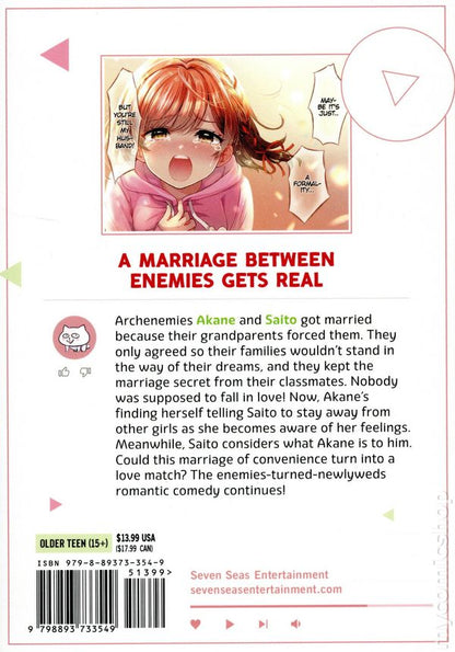 I Got Married to the Girl I Hate Most in Class Vol. 3 by Amano Seiju