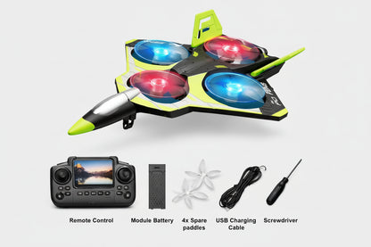 X26 Brushless Fighter Jet RC Plane with Screen and Camera