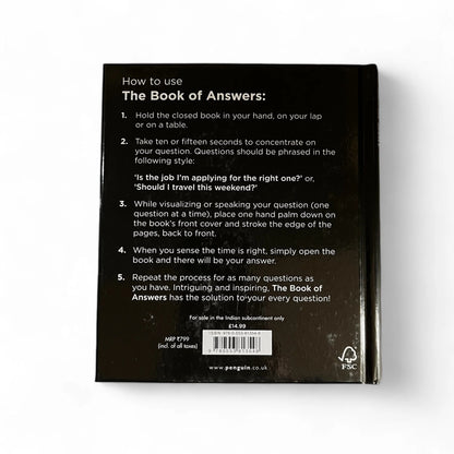 BOOK OF ANSWERS By Carol Bolt (Hardcover)