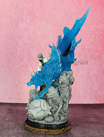 Kakashi Blue Action Figure PVC Anime Figure Limited Edition 22cm (Blister Packing)
