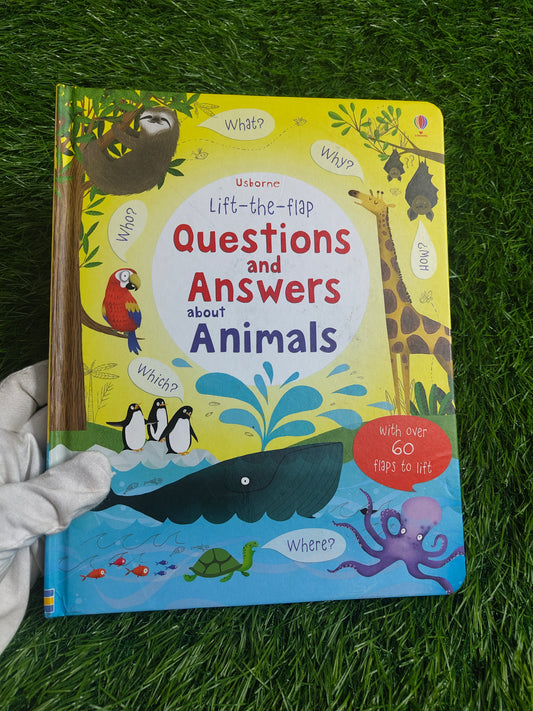 Lift-the-flap Questions and Answers about Animals (Published by Usborne)
