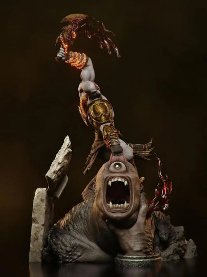 Kratos Resin Statue 1/6 Scale 3D Printed Figure by Tibs 3D Studio – Premium Collector Edition