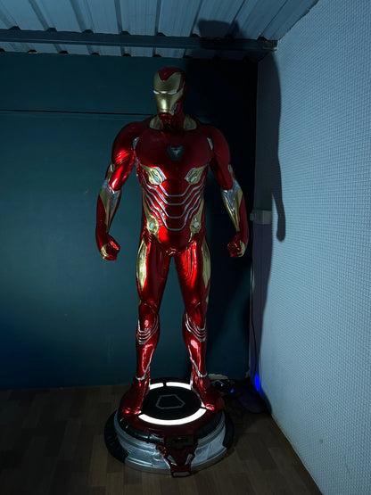 Iron Man Mark 50 Life-Size Figure with Base & Lights Premium Imported
