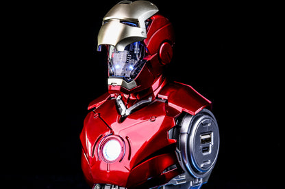 Iron Man MK3 Bust 65W Charging Station 3 in 1 Charger Stand
