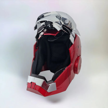 Iron Man MK5 Helmet Silver Edition with Voice Control