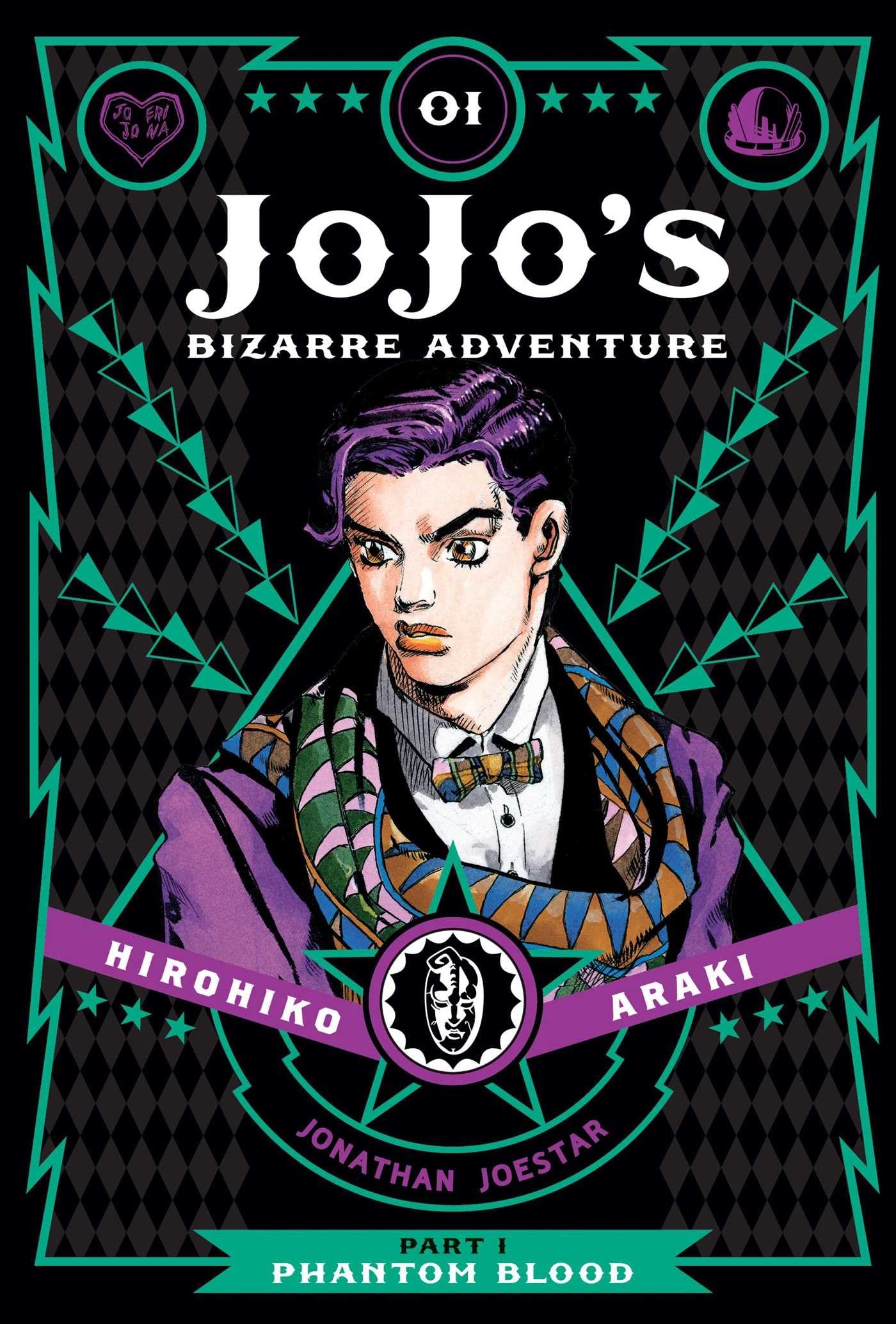 Jojo's Bizarre Adventure (Volume 1, 2 & 3) by Araki Hirohiko