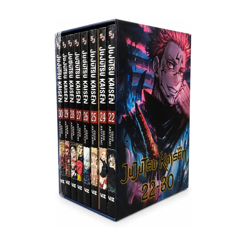 Jujutsu Kaisen Complete Box Set (Volumes 22–30) By Gege Akutami (Paperback)