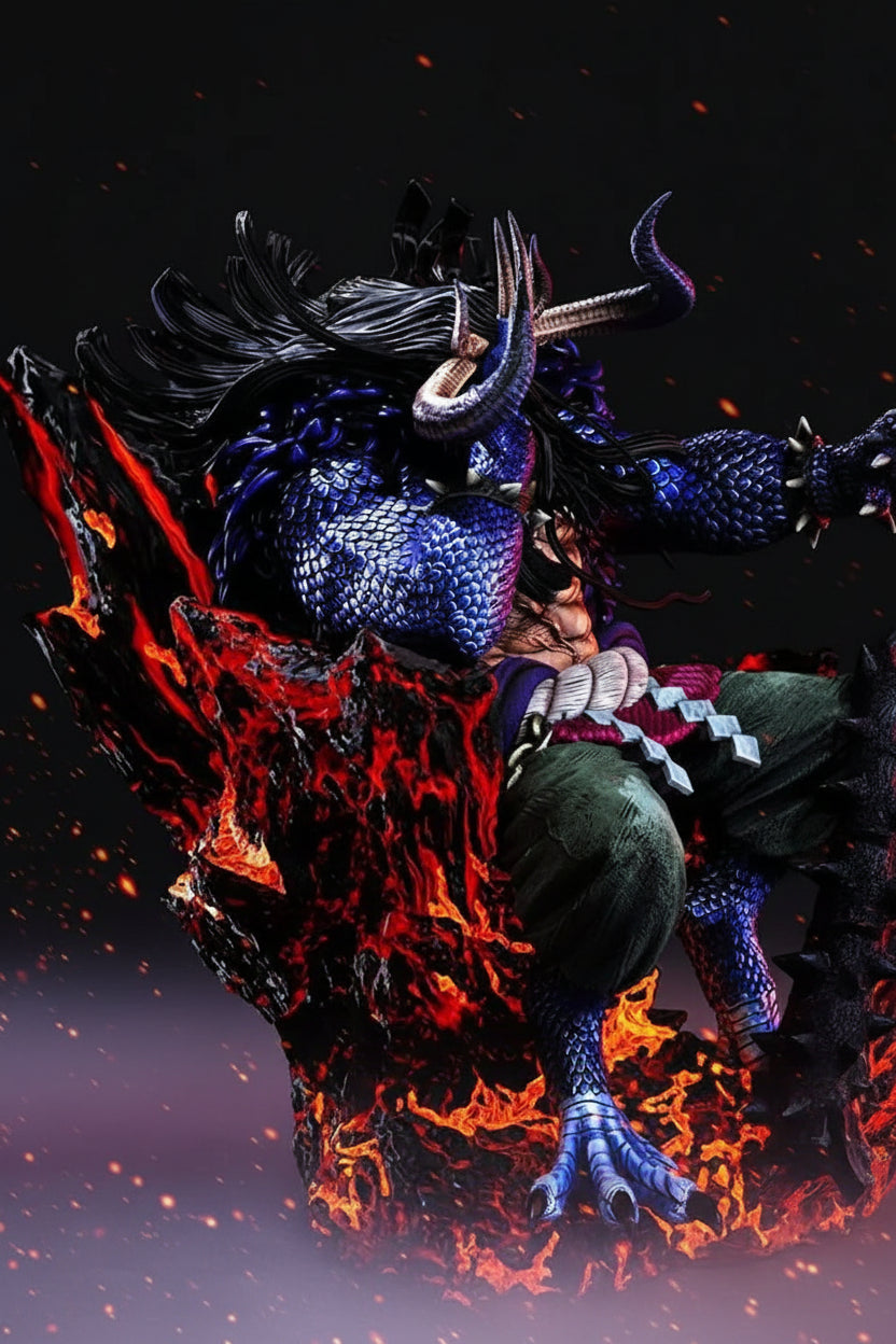 Kaido One Piece 3D Printed Resin Statue By Tibs 3D Studio – Emperor of the Sea Collector Edition