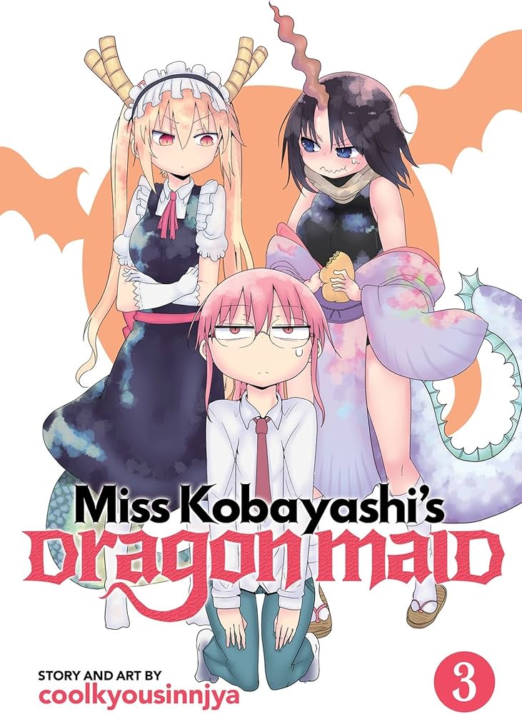 Miss Kobayashi's Dragon Maid Vol. 1-3