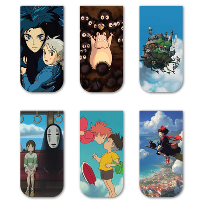 Studio Ghibli Magnetic Bookmark (Set of 6)