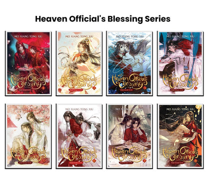 Heaven Official's Blessing (Novel) Vol. 1 to Vol. 8 : Combo Set of 8 (English Edition) By Mo Xiang Tong Xiu (HARDCOVER)