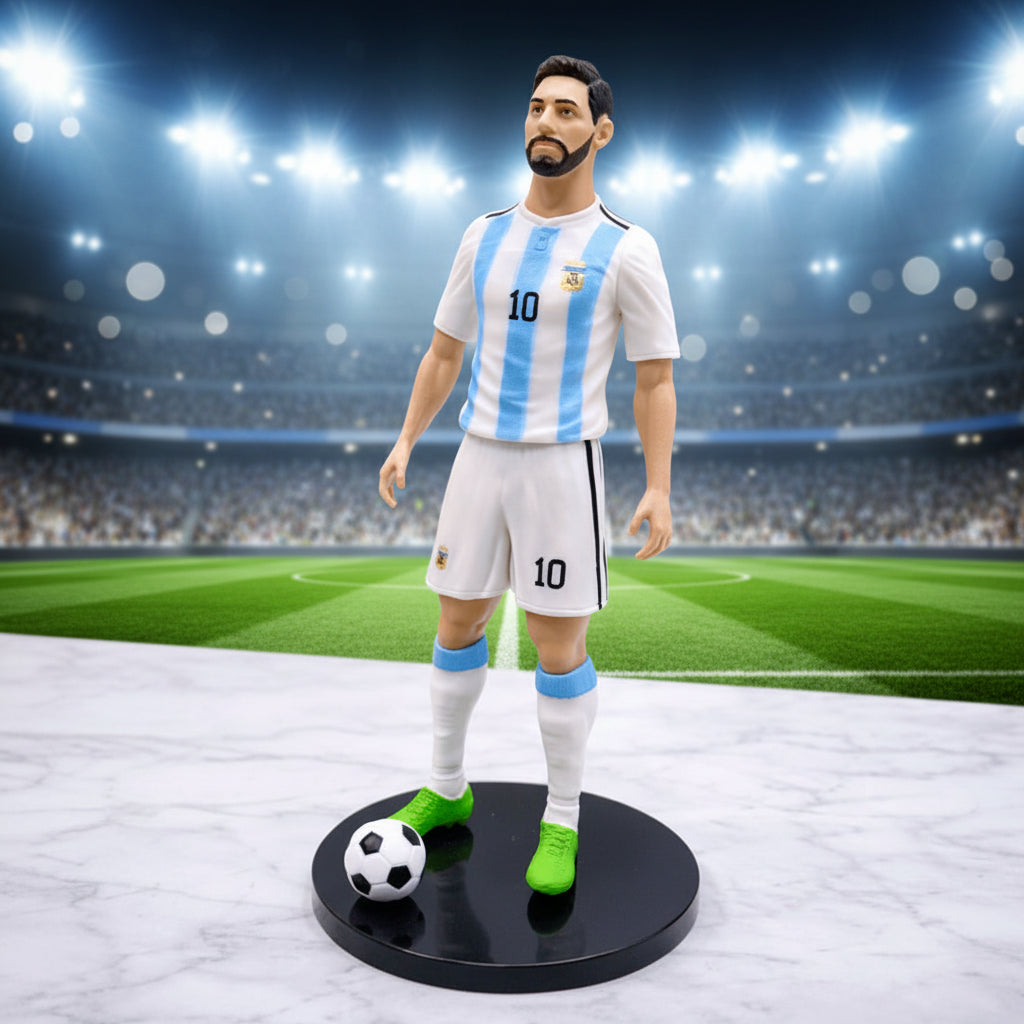 Messi with Football Action Figure 20Cm