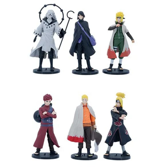 Naruto Series : Naruto 6 Character - Set 19cm Action Figure