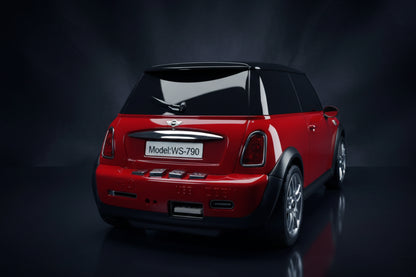 WSTER WS-790 Mini Cooper Model Wireless Car Bluetooth Speaker 5 Watts| FM Radio, USB, TF Card, LED Lights