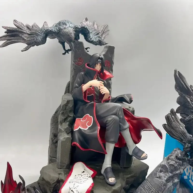Giant Itachi Crow Sitting On Bloody Chair Premium Action Figure [Limited Edition]